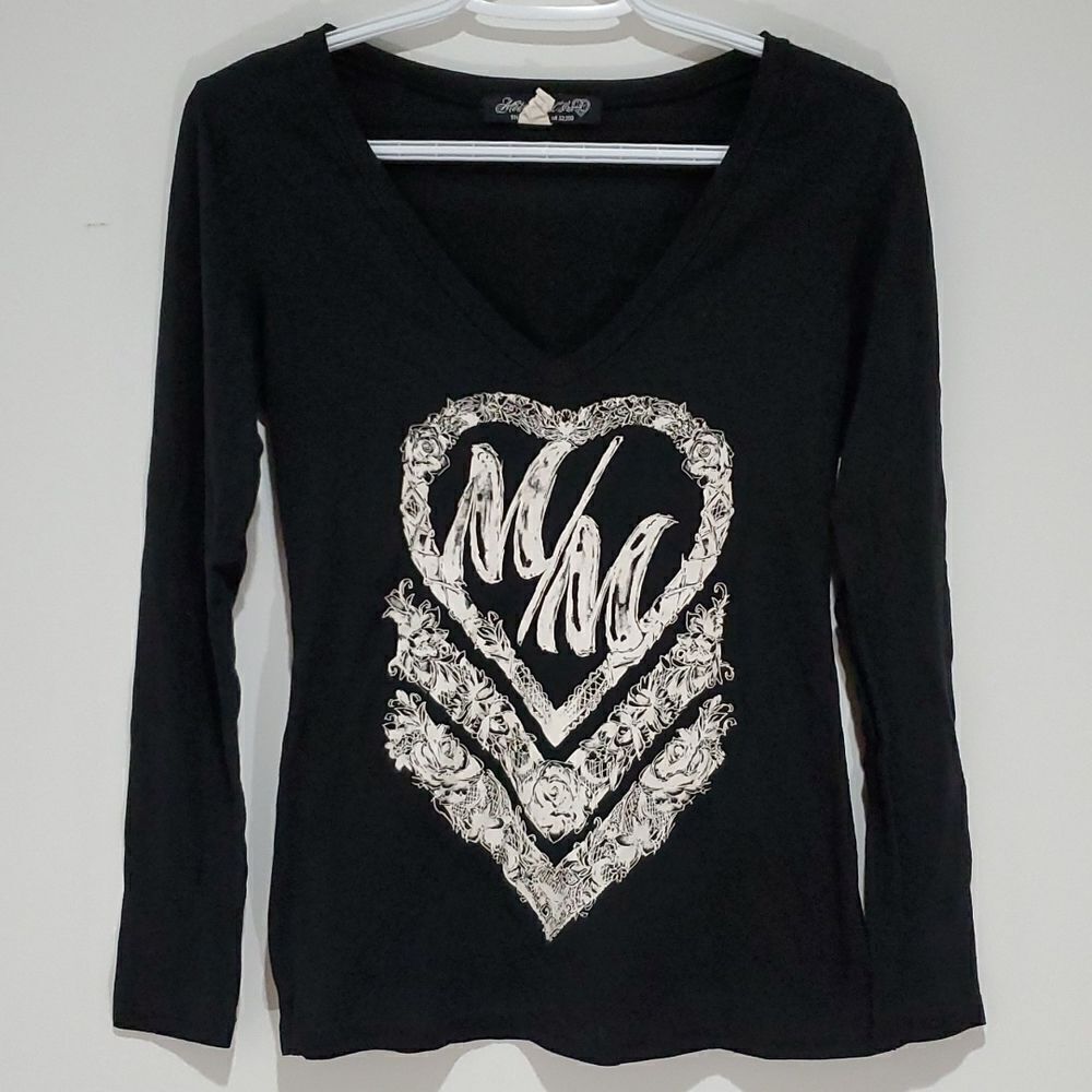 Metal Mulisha small black long sleeve shirt